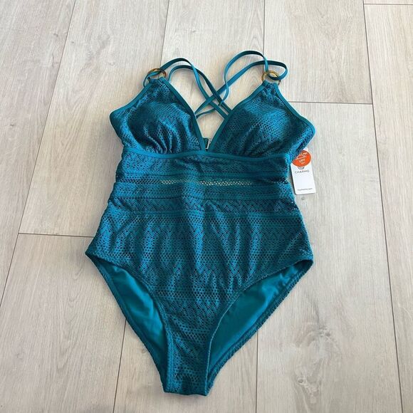 Charmo women’s 1pc swimsuit size L - Picture 1 of 8
